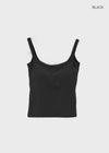 Pocarit Basic Sleeveless Top (Built-in Cap)