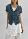 SomeStone Set – Wrap Skirt, Nylon Banding Pants