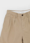 Olidin Patch Pintuck Half Pants