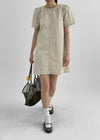 Kellova Nylon Short Sleeve Mini Dress