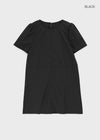 Kellova Nylon Short Sleeve Mini Dress