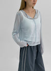 Leren Basic Linen Cardigan