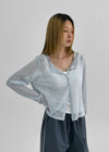 Leren Basic Linen Cardigan