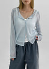 Leren Basic Linen Cardigan