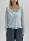 Leren Basic Linen Cardigan