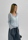 Leren Basic Linen Cardigan