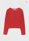 Leren Basic Linen Cardigan