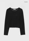 Leren Basic Linen Cardigan