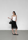 [MADE] Plivy Lace Midi Skirt