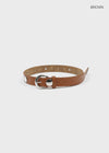 Hotting Stud Leather Belt