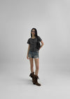 Somia Cut-Off Denim Shorts