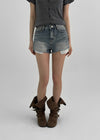 Somia Cut-Off Denim Shorts