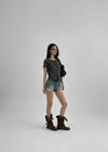 Somia Cut-Off Denim Shorts