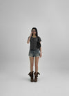 Somia Cut-Off Denim Shorts