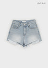 Somia Cut-Off Denim Shorts