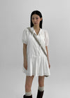Erikan Puff Sleeve Mini Dress