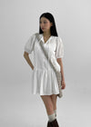 Erikan Puff Sleeve Mini Dress