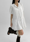 Erikan Puff Sleeve Mini Dress