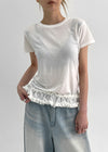 [MADE] Puzhen Frill Short Sleeve Tee