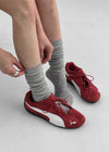 Ohey Summer Ribbed Long Socks