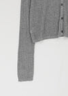 Sophien Round Neck Ribbed Summer Cardigan