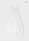 Uptusing Balloon Tiered Mini Dress