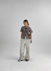 Folk String Nylon Banding Pants