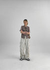 Folk String Nylon Banding Pants