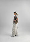 Folk String Nylon Banding Pants