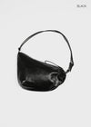 Kimber Double Strap Leather Crossbody Bag