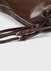 Kimber Double Strap Leather Crossbody Bag