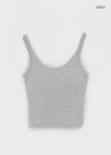 Dupong Lace Strap Sleeveless Top (Built-in Cap)