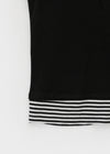 Bining Layered Stripe Henley Neck Sleeveless Tee (S/S Ver.)