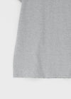 Naichu Number Loose Fit Off-Shoulder Short Sleeve Tee