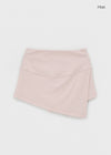 Rangtoon Banding Slit Mini Skirt Pants