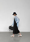 Keungnut Summer Stripe Sheer Oversized Shirt