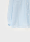Keungnut Summer Stripe Sheer Oversized Shirt