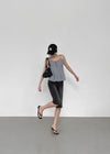 Temson Seamline Denim Capri Pants