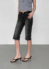 Temson Seamline Denim Capri Pants