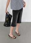 Labeton Leather Thong Mules