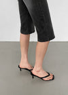 Labeton Leather Thong Mules