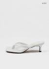 Labeton Leather Thong Mules