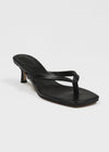 Labeton Leather Thong Mules