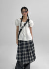 Shagg Ribbon Puff Blouse