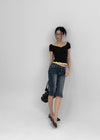 Waddu Basic Slim Sleeveless Top