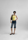 Waddu Basic Slim Sleeveless Top