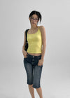 Waddu Basic Slim Sleeveless Top