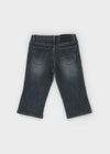 Temson Seamline Denim Capri Pants