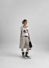 Beltum Semi-Crop Sleeveless Top (Built-in Cap)