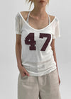 Twotumble Number U-Neck Short Sleeve Tee